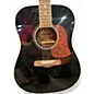 Used Aria AW50BK Black Acoustic Guitar