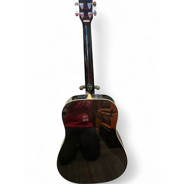Used Aria AW50BK Black Acoustic Guitar