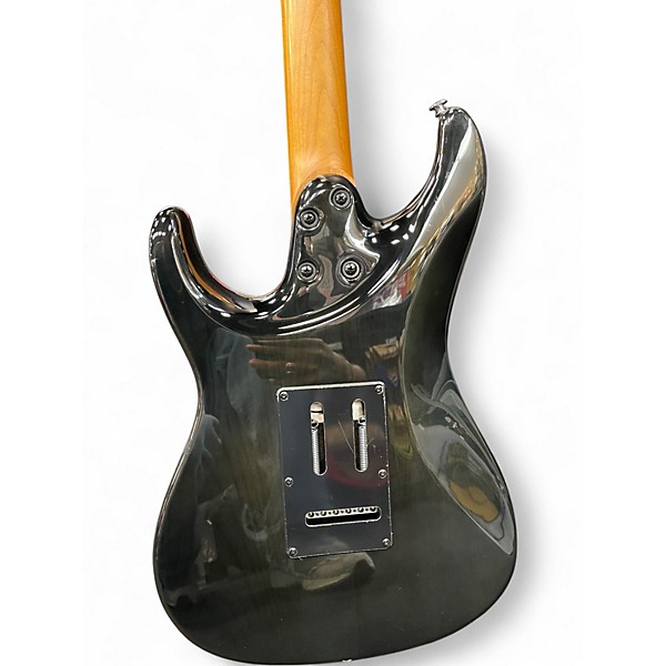 Used Ibanez AZ22S1F Standard Transparent Black Sunburst Solid Body Electric Guitar