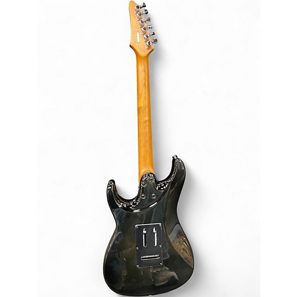 Used Ibanez AZ22S1F Standard Transparent Black Sunburst Solid Body Electric Guitar