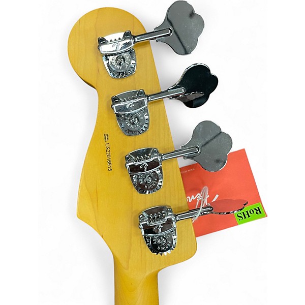 Used Fender American Professional II Jazz Bass Olympic White Electric Bass Guitar