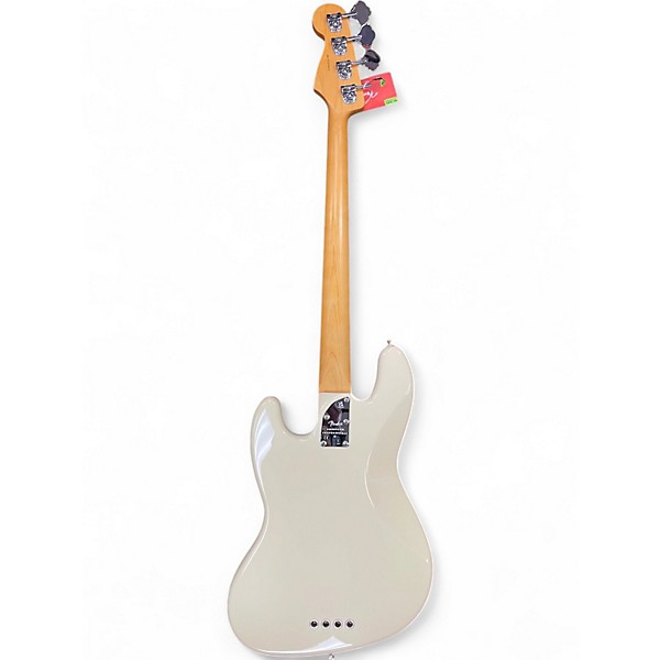 Used Fender American Professional II Jazz Bass Olympic White Electric Bass Guitar
