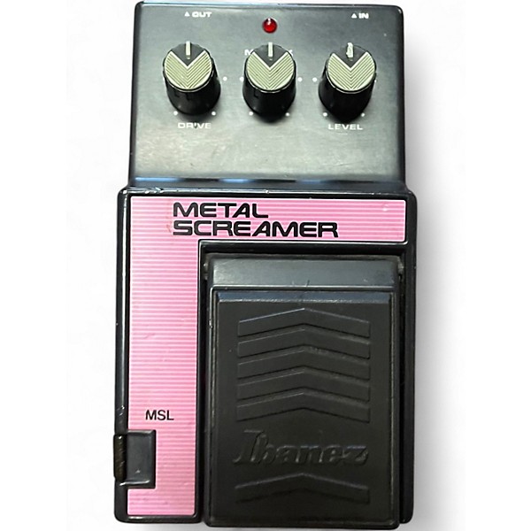 Used Ibanez MSL METAL SCREAMER Effect Pedal
