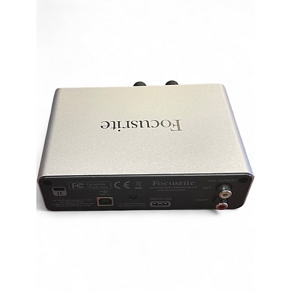 Used Focusrite iTrack Solo Audio Interface