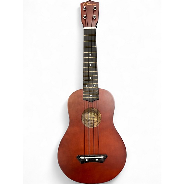 Used Leolani Hawaii Brown Ukulele