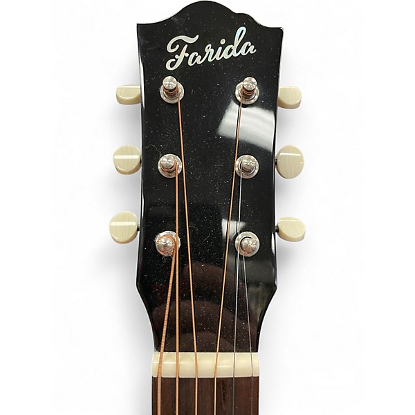 Used Farida T65 2 Tone Sunburst Acoustic Guitar