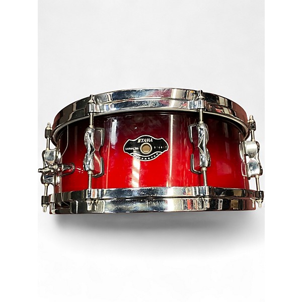 Used TAMA 14X5.5 Superstar Snare RED FADE Drum