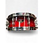 Used TAMA 14X5.5 Superstar Snare RED FADE Drum thumbnail