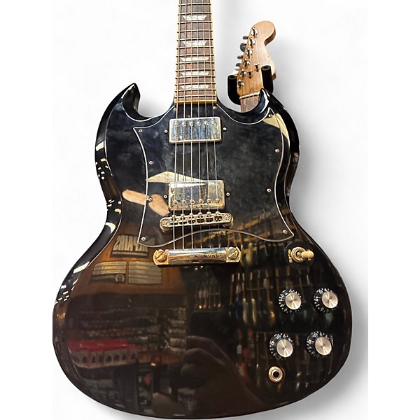 Used Epiphone SG BLACK Solid Body Electric Guitar