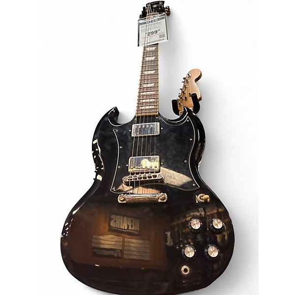 Used Epiphone SG BLACK Solid Body Electric Guitar