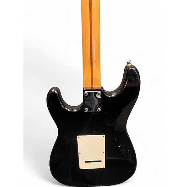 Used Squier Ii MIK Stratocaster Black Solid Body Electric Guitar