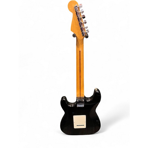 Used Squier Ii MIK Stratocaster Black Solid Body Electric Guitar