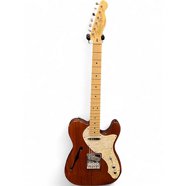 Used Squier Classic Vibe 60's Telecaster Thinine Natural Hollow Body Electric Guitar