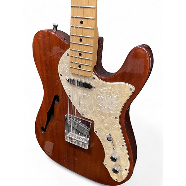 Used Squier Classic Vibe 60's Telecaster Thinine Natural Hollow Body Electric Guitar