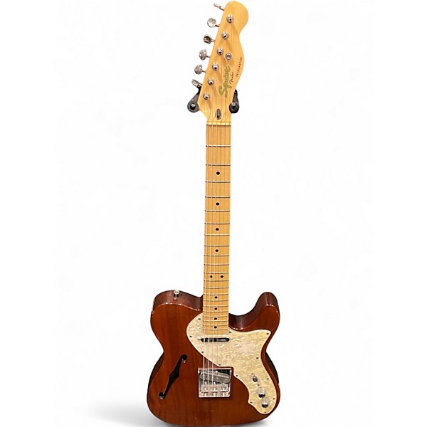 Used Squier Classic Vibe 60's Telecaster Thinine Natural Hollow Body Electric Guitar