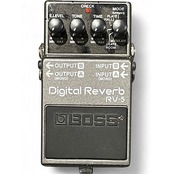 Used BOSS RV5 Digital Reverb Effect Pedal