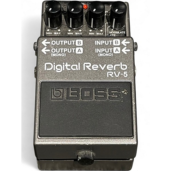 Used BOSS RV5 Digital Reverb Effect Pedal