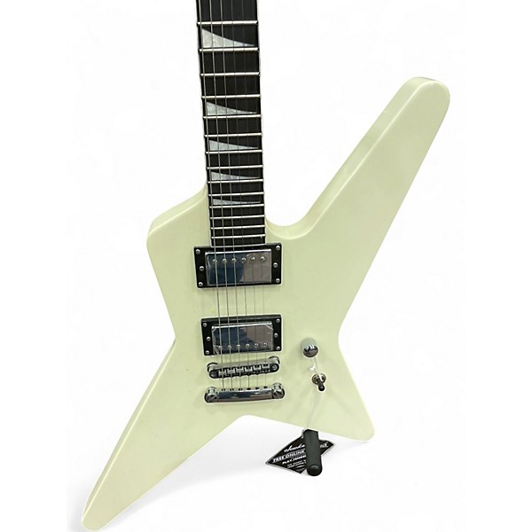 Used Jackson  JS Series Signature Gus G. Star JS32T Ivory Solid Body Electric Guitar