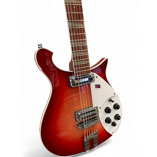Used Rickenbacker 660/12 12 String Fireglo Solid Body Electric Guitar