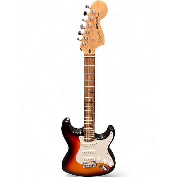 Used Squier Classic Vibe Stratocaster 3 Color Sunburst Solid Body Electric Guitar