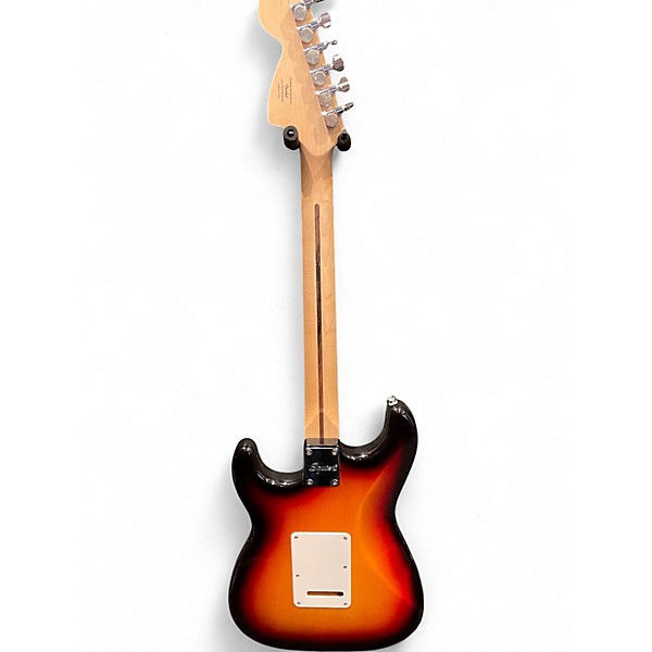 Used Squier Classic Vibe Stratocaster 3 Color Sunburst Solid Body Electric Guitar