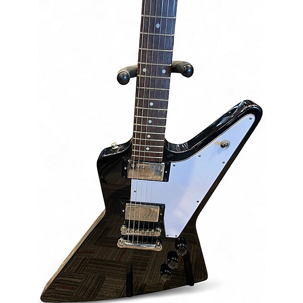 Used Epiphone 58' Explorer Black Solid Body Electric Guitar