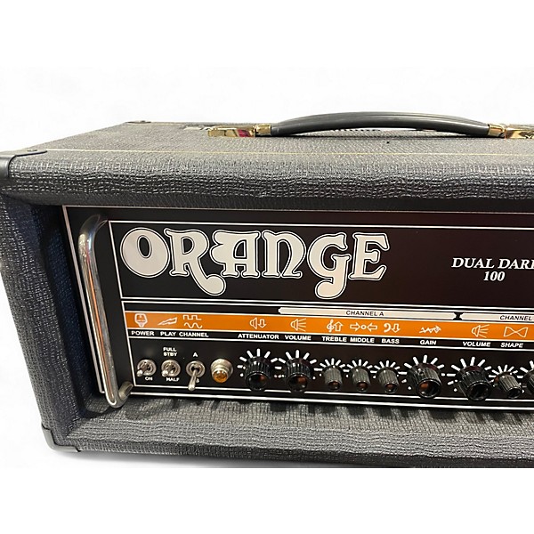 Used Orange Amplifiers Dual Dark 100 Tube Guitar Amp Head