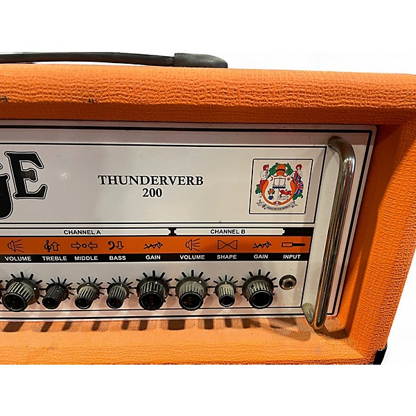 Used Orange Amplifiers TH200HTC Thunderverb 200 200W Tube Guitar Amp Head