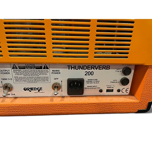 Used Orange Amplifiers TH200HTC Thunderverb 200 200W Tube Guitar Amp Head