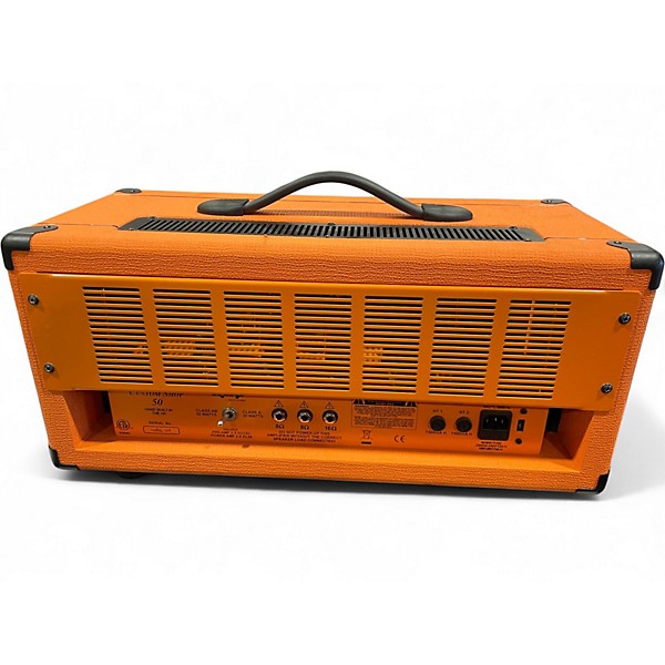 Used Orange Amplifiers CS50 Custom Shop 50W Tube Guitar Amp Head