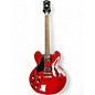 Used 2023 Epiphone ES335 IG Left-Handed Cherry Hollow Body Electric Guitar thumbnail