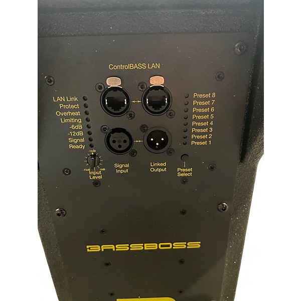 Used BASSBOSS SV9 Powered Speaker