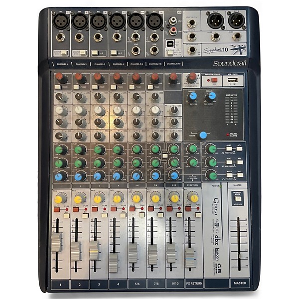 Used Soundcraft SIGNATURE 10 Unpowered Mixer