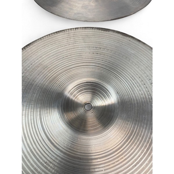 Used Zidljian 14in ROCK HI HATS Cymbal