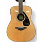 Used Yamaha FG830 Natural Acoustic Guitar