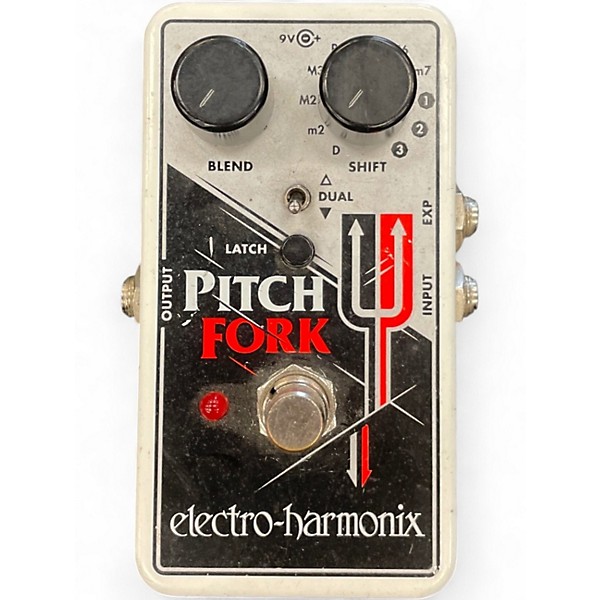 Used Electro-Harmonix Pitch Fork Polyphonic Pitch Shifting Effect Pedal