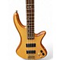 Used Schecter Guitar Research Stiletto Custom 4 String Natural Electric Bass Guitar