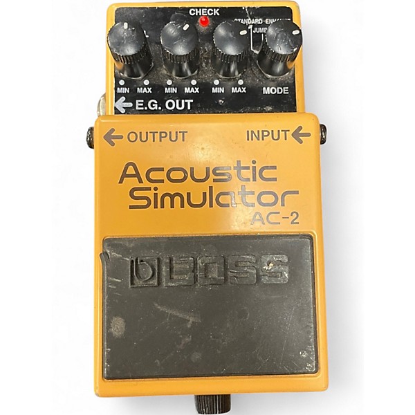Used BOSS AC2 Acoustic Simulator Effect Pedal