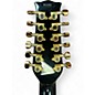 Used Alvarez DY8812 YAIRI Black 12 String Acoustic Electric Guitar