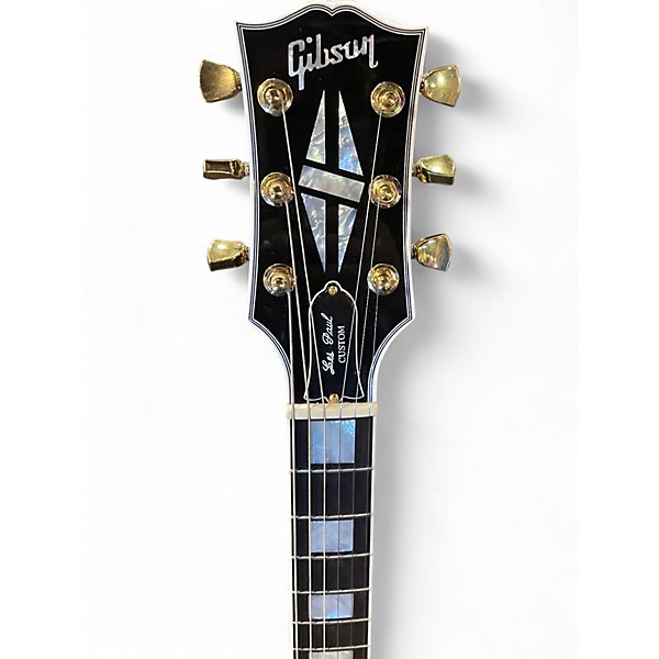 Used Gibson Les Paul Custom Blonde Solid Body Electric Guitar