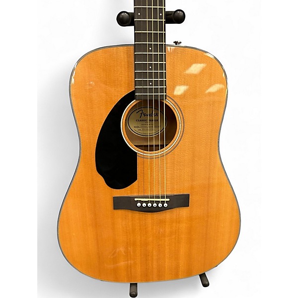Used Fender CD-60S Natural Acoustic Guitar