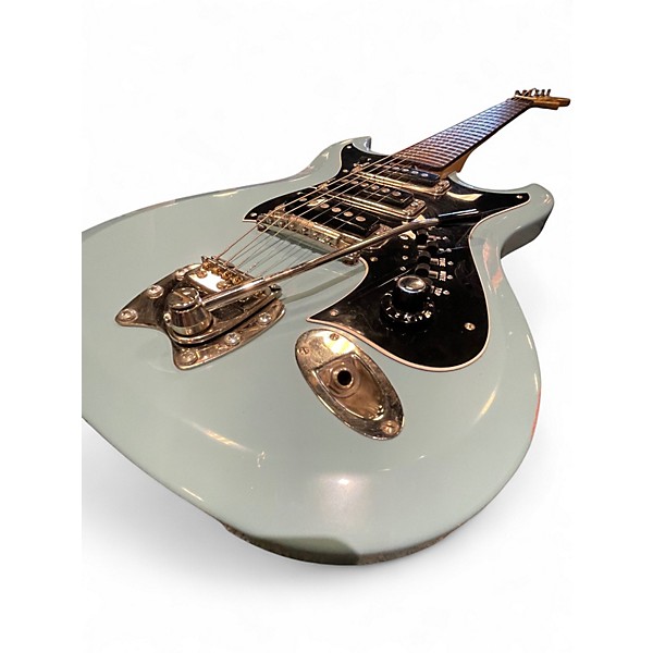 Vintage 1960s Hagstrom H-III POWDER BLUE Solid Body Electric Guitar