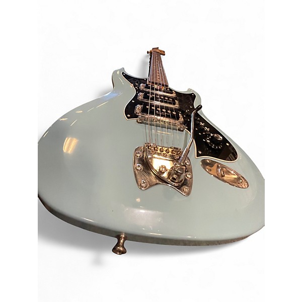 Vintage 1960s Hagstrom H-III POWDER BLUE Solid Body Electric Guitar