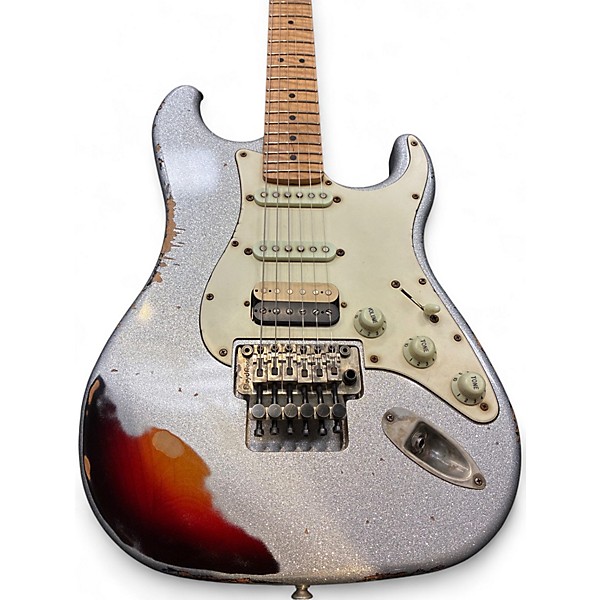Used 2023 LsL Instruments Saticoy 22 Silver Sparkle Solid Body Electric Guitar