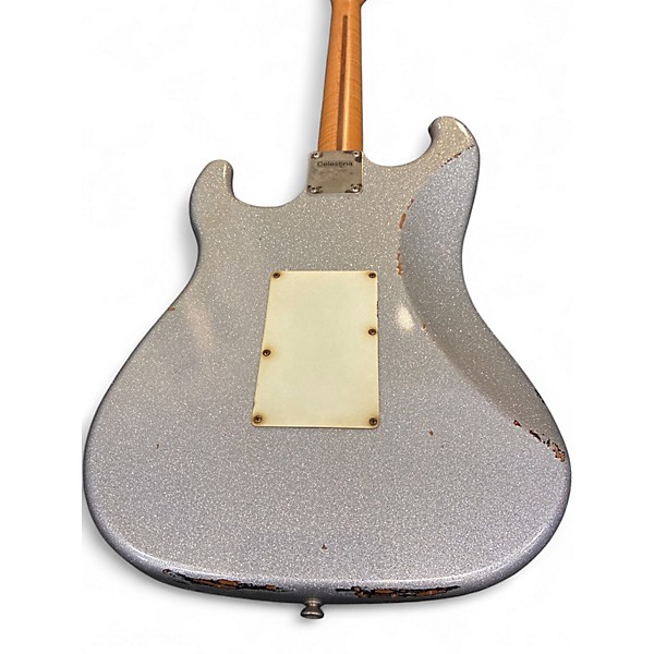 Used 2023 LsL Instruments Saticoy 22 Silver Sparkle Solid Body Electric Guitar