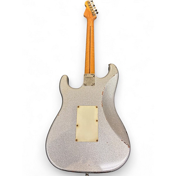 Used 2023 LsL Instruments Saticoy 22 Silver Sparkle Solid Body Electric Guitar