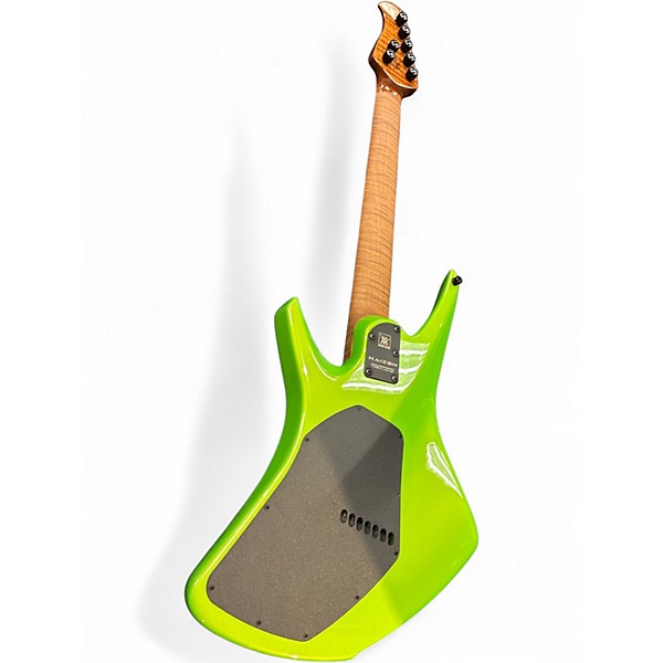 Used 2023 Ernie Ball Music Man Kaizen 7 Green Kryptonite Solid Body Electric Guitar