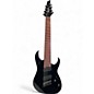 Used Ibanez RGMS8 Multi-Scale 8 String Black Solid Body Electric Guitar thumbnail