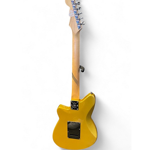Used Reverend JETSTREAM HB Metallic Gold Solid Body Electric Guitar