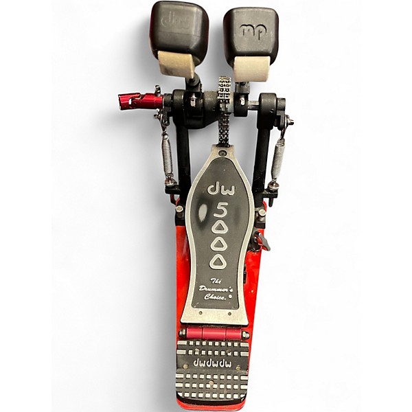 Used DW 5000 Series Double Double Bass Drum Pedal